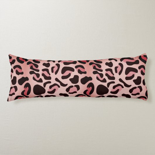 Coussins Longs Motif animalier moderne léopard (Devant)