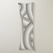 Coussins Longs Motif arc-en-ciel neutre/beige rétro (Devant (Vertical))