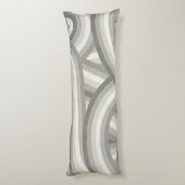 Coussins Longs Motif arc-en-ciel neutre/beige rétro (Dos (Vertical))