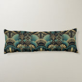 Coussins Longs motif art déco élégant (Dos)