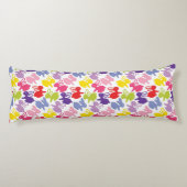 Coussins Longs motif avec des lapins de Pâques (Dos)