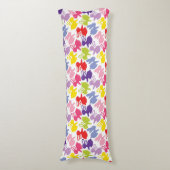 Coussins Longs motif avec des lapins de Pâques (Devant (Vertical))