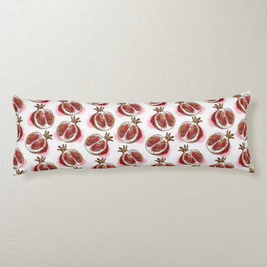 Coussins Longs Motif avec la grenade (Dos)