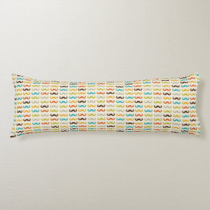 Coussins Longs Motif avec la moustache