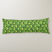 Coussins Longs Motif avec les pommes vertes (Dos)