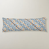 Coussins Longs Motif aztèque à l'aquarelle (Dos)