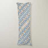 Coussins Longs Motif aztèque à l'aquarelle (Devant (Vertical))