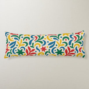 Coussins Longs Motif biophile moderne du milieu du siècle