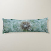 Coussins Longs Motif blanc Dandelion (Dos)