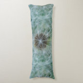 Coussins Longs Motif blanc Dandelion (Devant (Vertical))