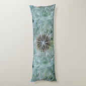 Coussins Longs Motif blanc Dandelion (Dos (Vertical))