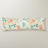 Coussins Longs Motif blanc et blanc blanc et blanc (2) (Dos)