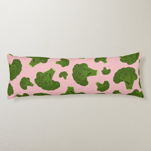 Coussins Longs Motif Broccoli (Dos)