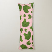 Coussins Longs Motif Broccoli (Dos (Vertical))