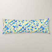 Coussins Longs Motif C01.blue LYellow BG (Dos)