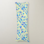 Coussins Longs Motif C01.blue LYellow BG (Devant (Vertical))