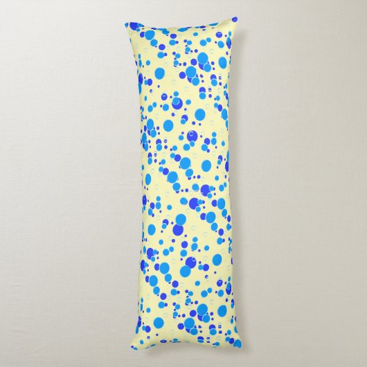 Coussins Longs Motif C01.blue LYellow BG (Dos (Vertical))