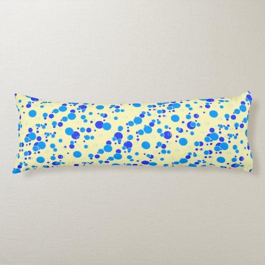 Coussins Longs Motif C01.blue LYellow BG (Devant)
