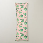 Coussins Longs Motif Cactus (Dos (Vertical))