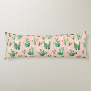 Coussins Longs Motif Cactus
