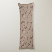 Coussins Longs Motif Camouflage Brown (Dos (Vertical))