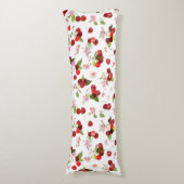 Coussins Longs Motif cerise 1 (Devant (Vertical))