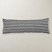 Coussins Longs Motif chevron rayures ondulées (Dos)