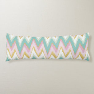 Coussins Longs Motif chevron tribal ikat girly coloré chic