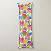 Coussins Longs Motif circulaire coloré (Dos (Vertical))
