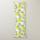 Coussins Longs Motif citron (Devant (Vertical))