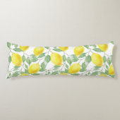 Coussins Longs Motif citron (Devant)