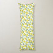 Coussins Longs Motif citron (Dos (Vertical))