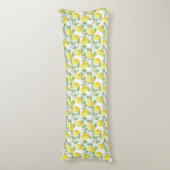 Coussins Longs Motif citron (devant Vertical)