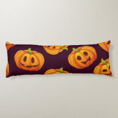 Coussins Longs motif citrouille (Dos)