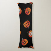 Coussins Longs motif citrouille (Devant (Vertical))