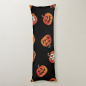 Coussins Longs motif citrouille (Dos (Vertical))