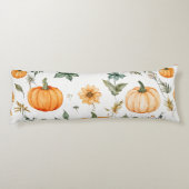 Coussins Longs Motif Citrouille rustique (Dos)