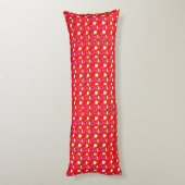 Coussins Longs Motif Cœurs Douceurs (Dos (Vertical))