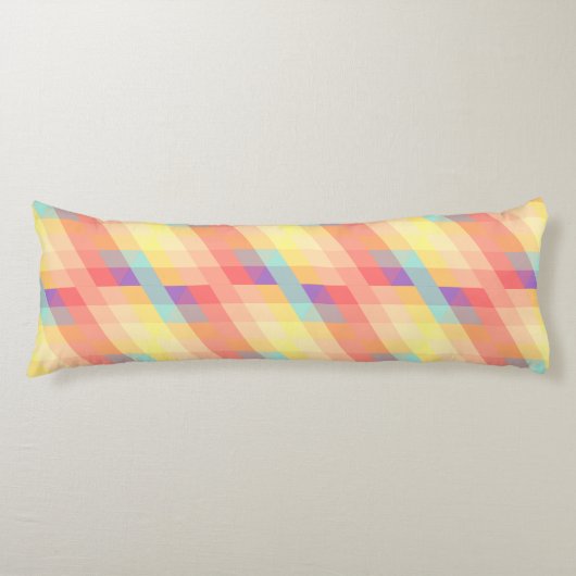 Coussins Longs Motif coloré (Devant)