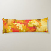 Coussins Longs Motif couleur chaude (Dos)