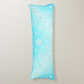 Coussins Longs Motif Crystal Snowflakes (Devant (Vertical))