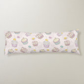 Coussins Longs Motif Cupcake (Dos)