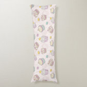 Coussins Longs Motif Cupcake (Devant (Vertical))