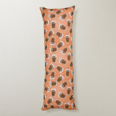 Coussins Longs Motif d'aliments de préparation rapide (Dos (Vertical))