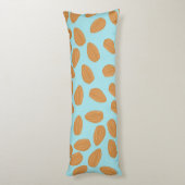 Coussins Longs Motif d'amandes (Dos (Vertical))