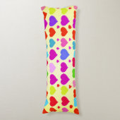 Coussins Longs Motif d'amour éblouissant (Devant (Vertical))