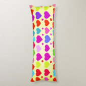 Coussins Longs Motif d'amour éblouissant (Dos (Vertical))