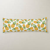 Coussins Longs Motif d'ananas de bande dessinée (Dos)