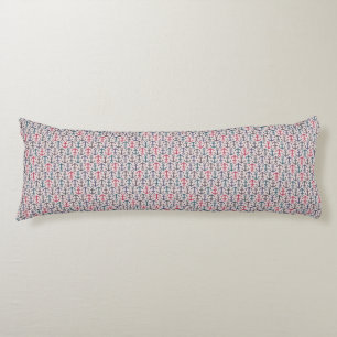 Coussins Longs Motif d'Ancre