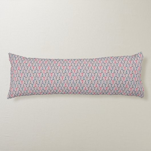 Coussins Longs Motif d'Ancre (Devant)